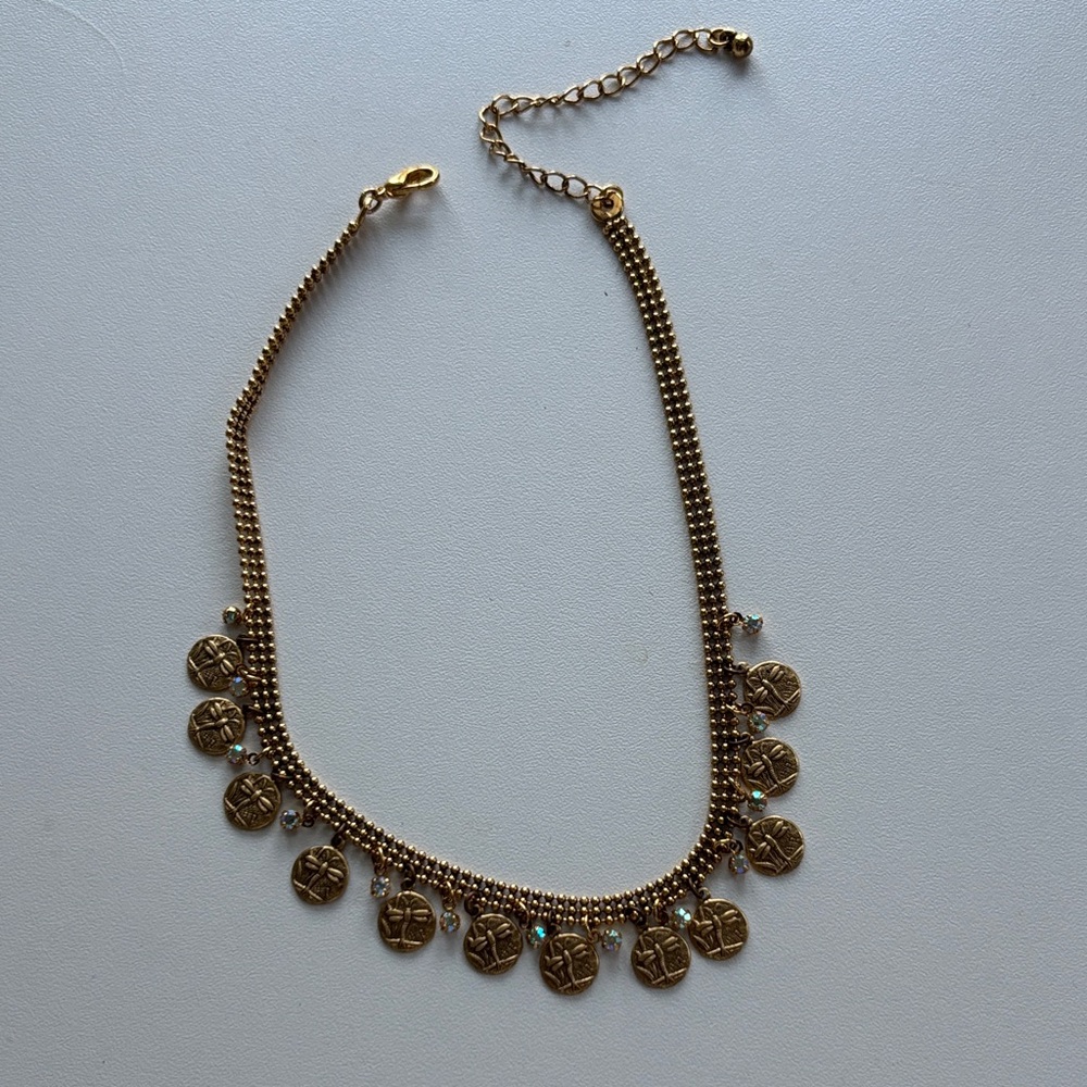 Chic Gold Coin Necklace